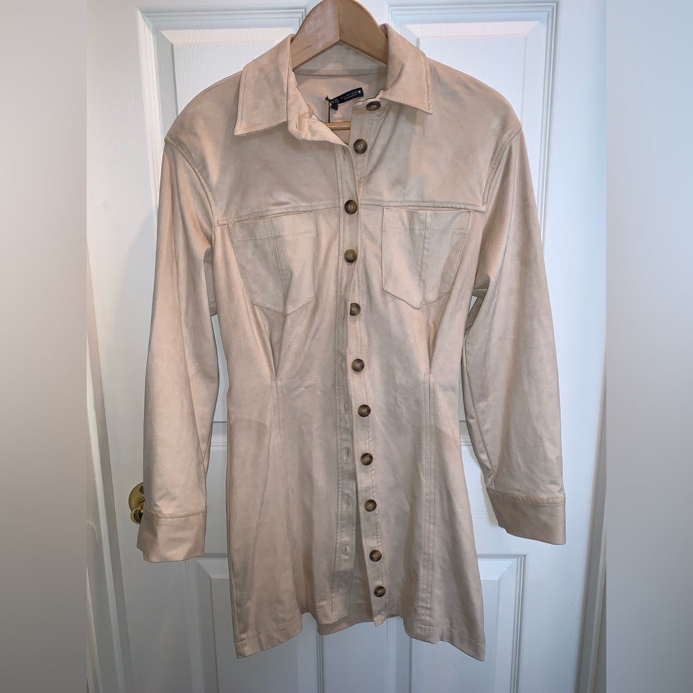 Zara shirt dress
